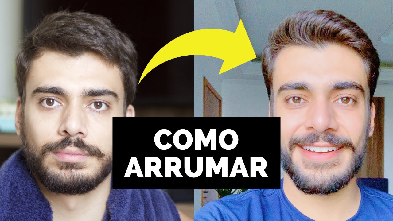 COMO ARRUMAR CABELO MASCULINO | CABELO CAPACETE HOMEM | ALEX CURSINO