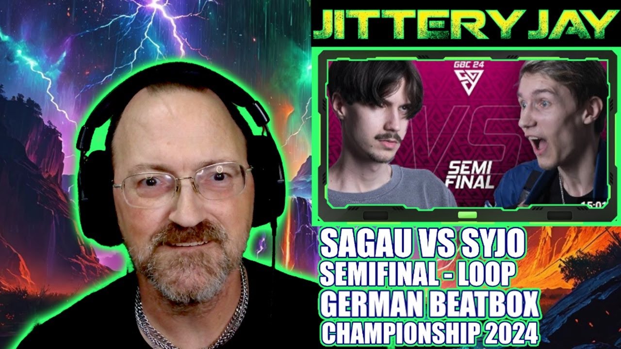 Sagau vs Syjo - Semifinal - Loop - German Beatbox Championship 2024 - Reaction