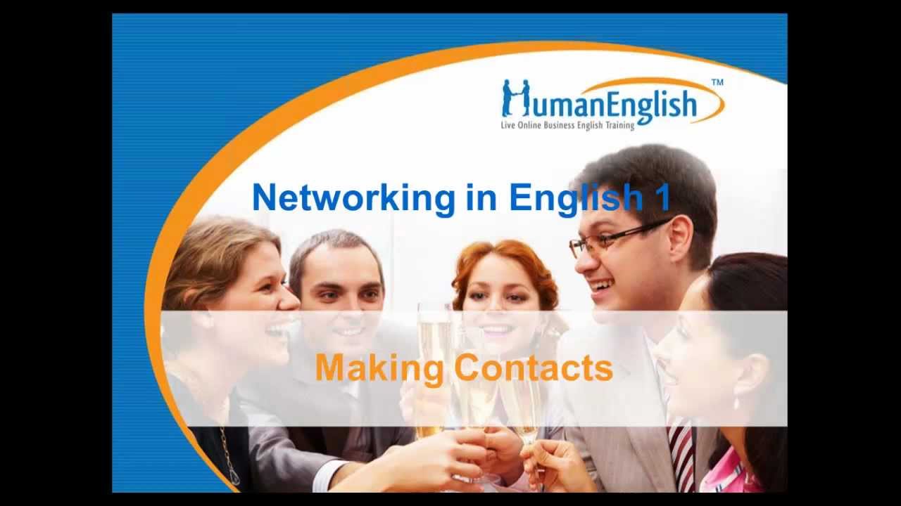 English for Business Networking: Making New Contacts