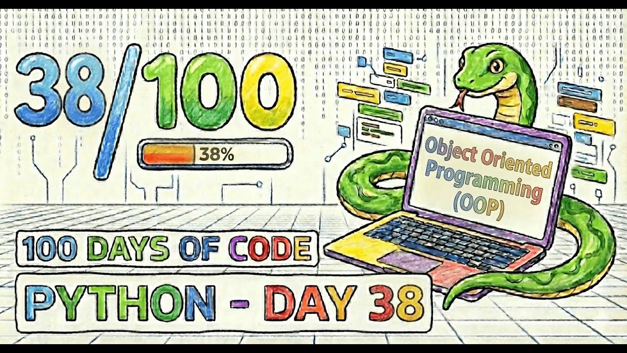 100 Days of Python &ndash; Day 38: OOPS in Python (Class, Object & Constructor)