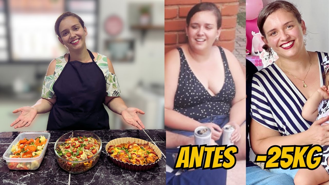 COMO PERDI 25KG COMENDO COMIDA DE VERDADE: 2 PRATOS SIMPLES PARA ALMO&Ccedil;O/JANTAR + DICAS VALIOSAS