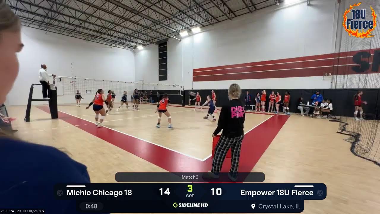 Empower 18U Fierce vs. Michio Chicago 18 (2026.01.10)