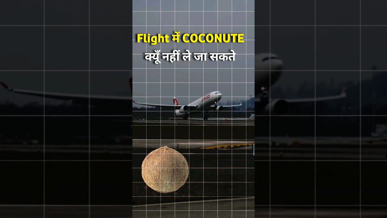Flight में Dry Coconute ले जाने से क्यूँ मना किया जाता है? 