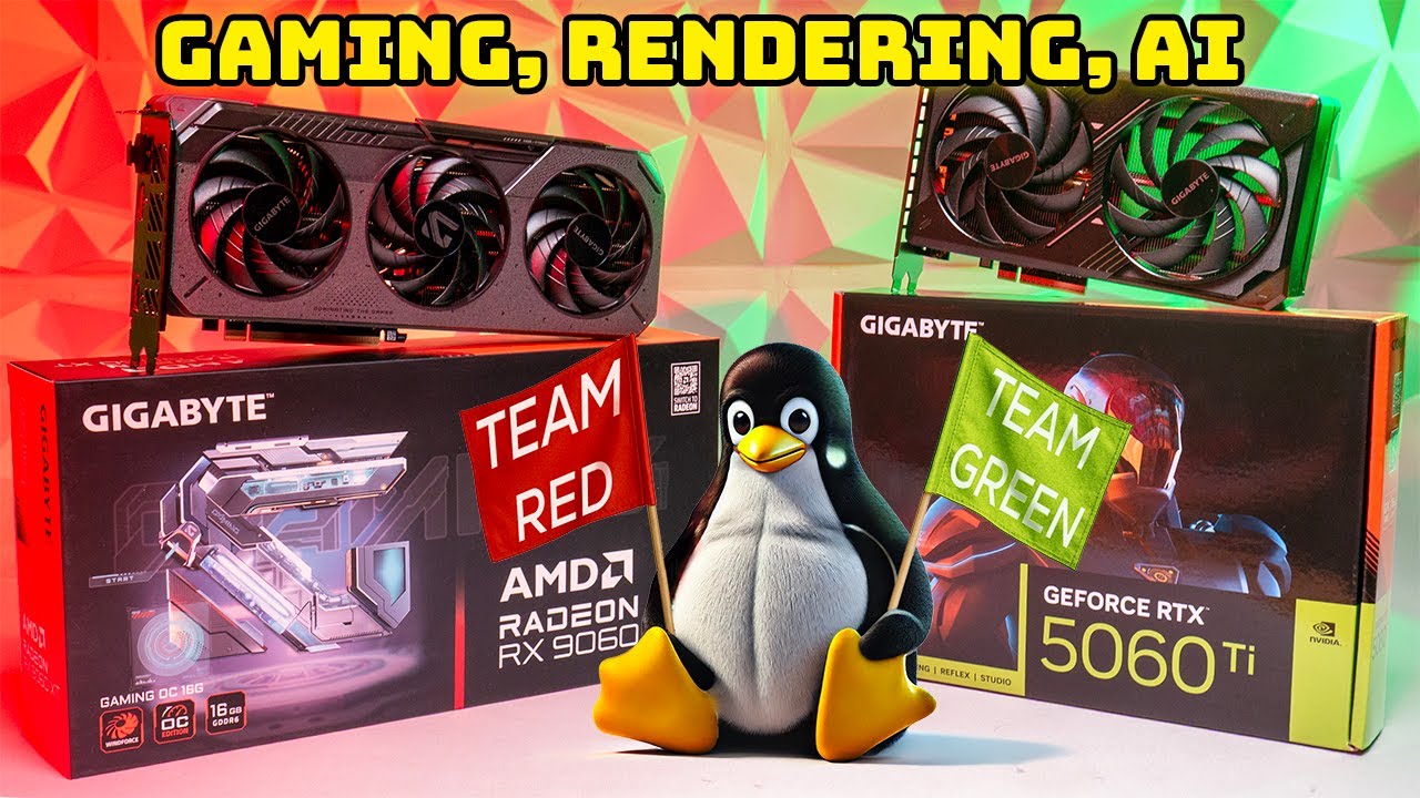 Who Wins on Linux in 2025? AMD vs NVIDIA Face-Off!