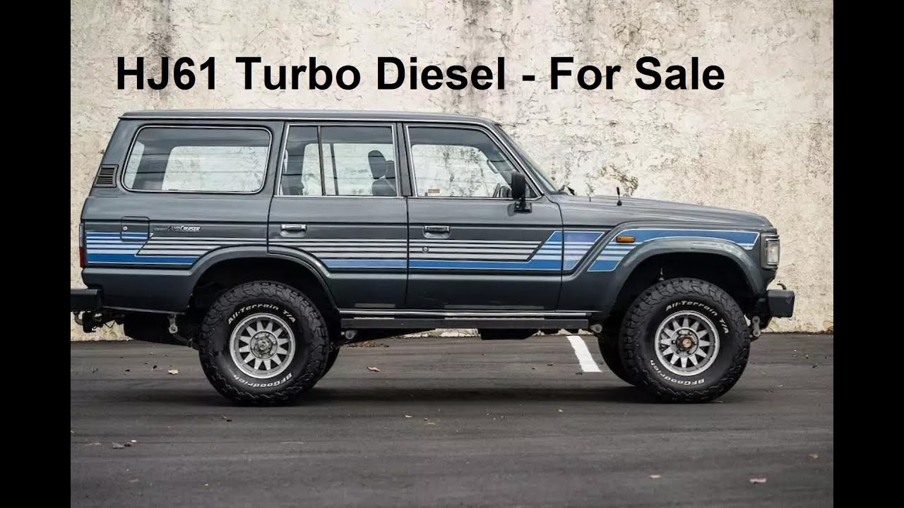 1990 Toyota Land Cruiser HJ61 12H-T 5 Speed Turbo & Exhaust Upgrade For Sale CarCave Aiken, SC