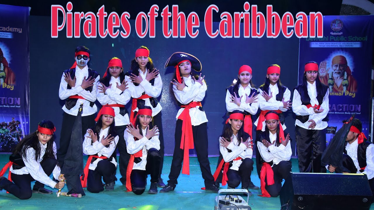 St. Sai Nath Academy | Annual Function 2020 | Pirates of the Caribbean Act Dance