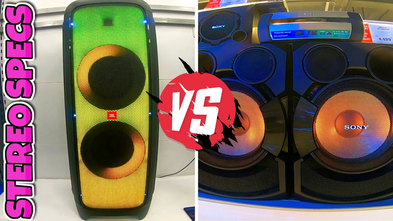Sony Shake X70D vs JBL Partybox 1000 | Deep Bass | Best Audio Sistems of 2020 | 50 Volume Bass Test