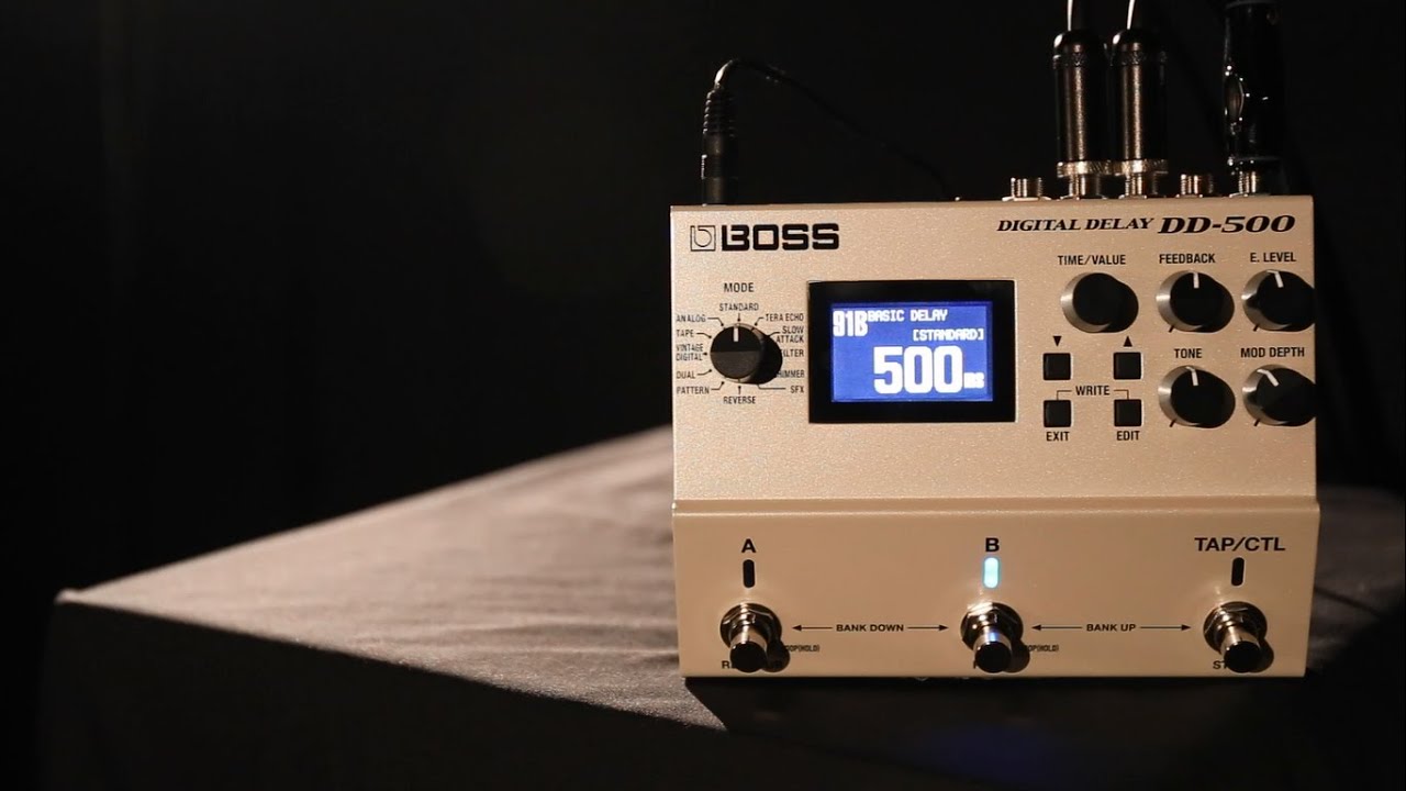 Boss DD-500 Digital Delay Guitar Effects Pedal