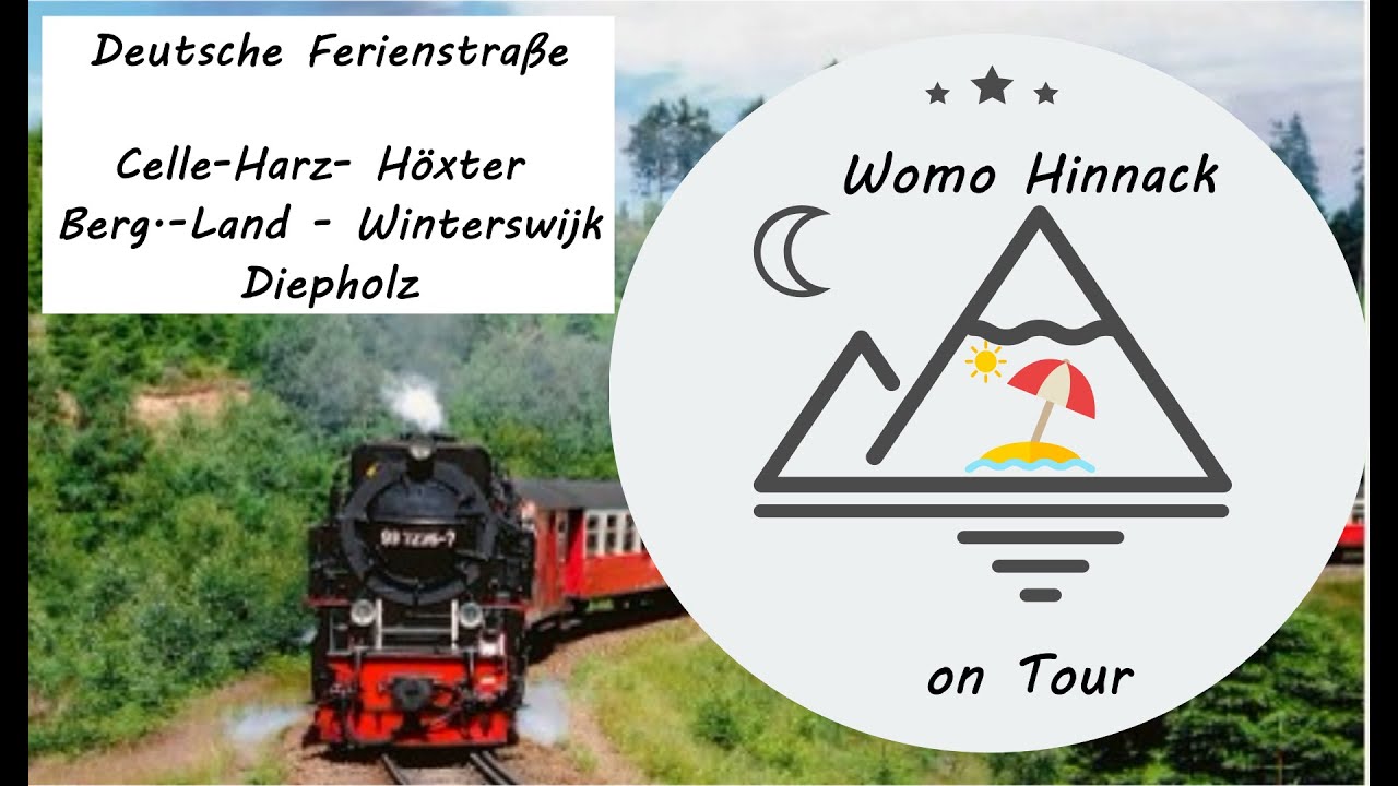 Deutsche Ferienstraße : Celle - Harz - Höxter - Berg.-Land - Winterswijk - Diepholz