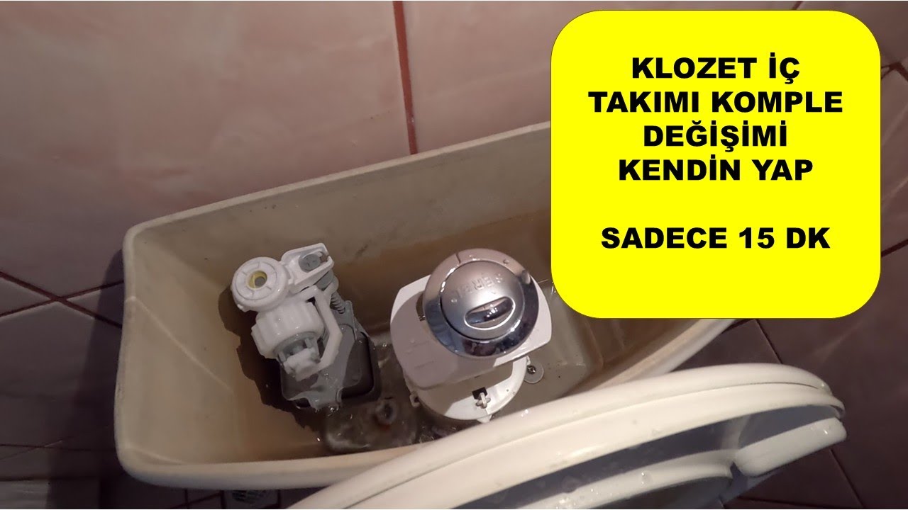 KLOZET İÇ TAKIMI DEĞİŞİMİ / SADECE 15 DK  KENDİN YAP