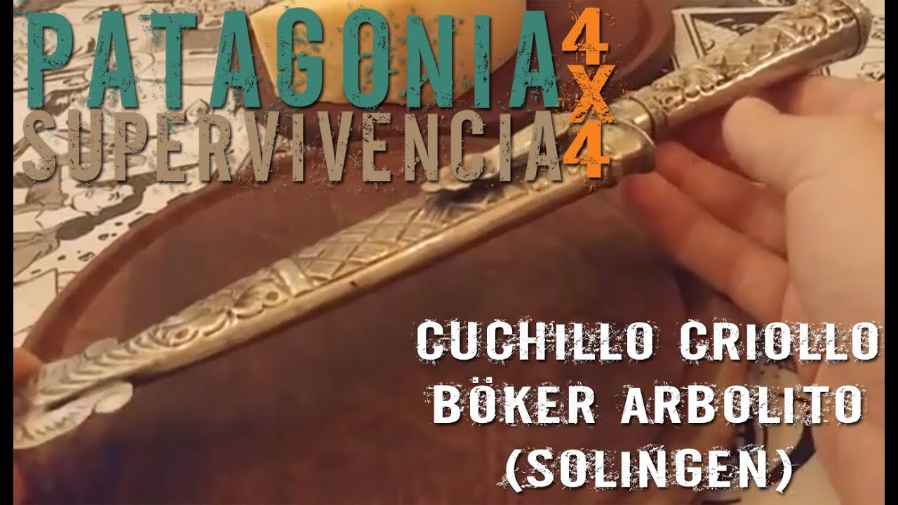Cuchillo Criollo Boker Solingen Arbolito
