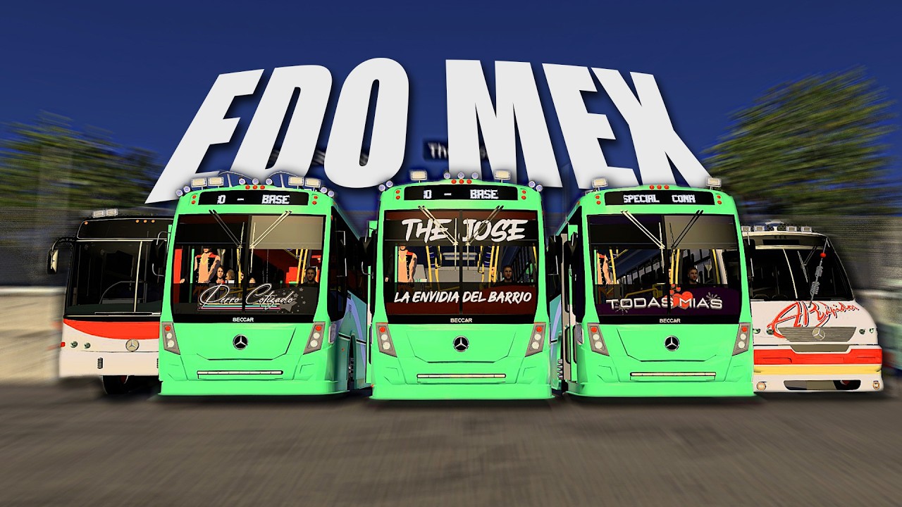 Microbuseros del EDOMEX hacen CARRERAS por el PASAJE