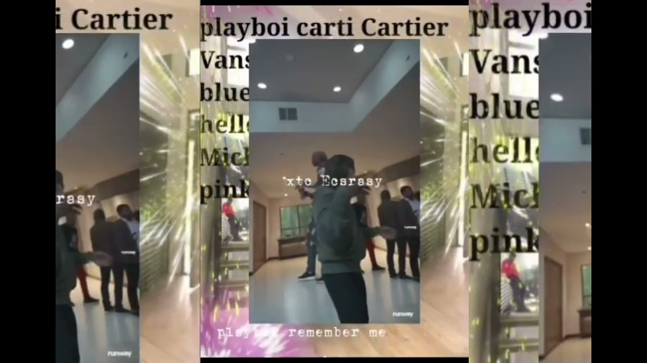 Playboi Carti - Pink Diamonds/Remember Me/Blue/Cartier Vans/Ecstasy/XTC/Hello/Michael Jackson