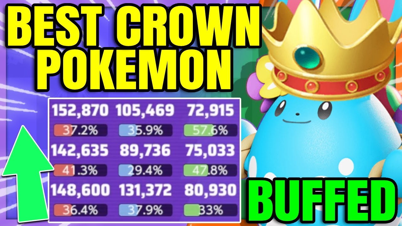 BUFFED DRAIN CROWN makes my AQUA TAIL AZUMARILL even better | Pokemon Unite