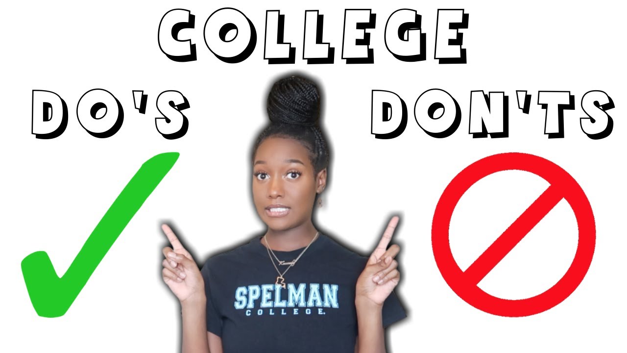 DO'S and DON'TS for Incoming College Students! | Freshman College Advice