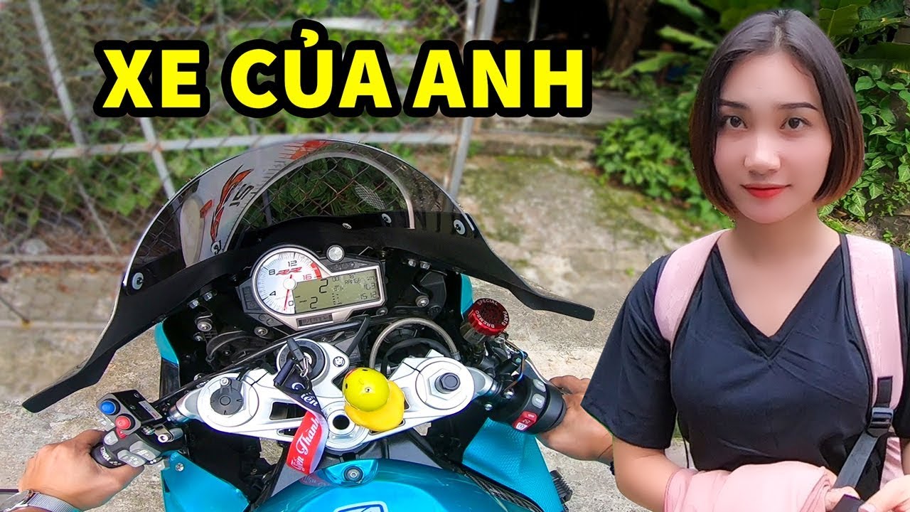Lấy BMW S1000rr Thử Lòng Em Gái Mê Độ Xe Và Cái Kết