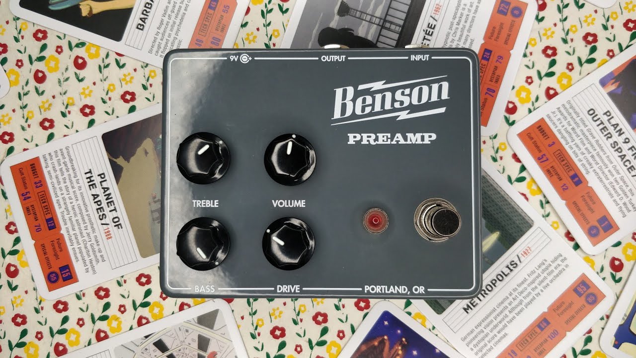 Benson: Preamp - On Bass | Amateur Effects Reviews
