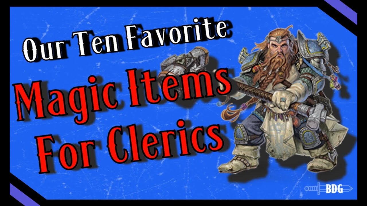 Magic Items for Clerics