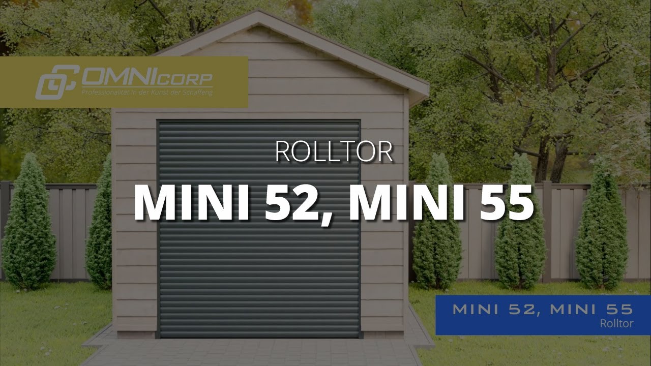 Rolltor MINI 52, MINI 55 - OMNIcorp