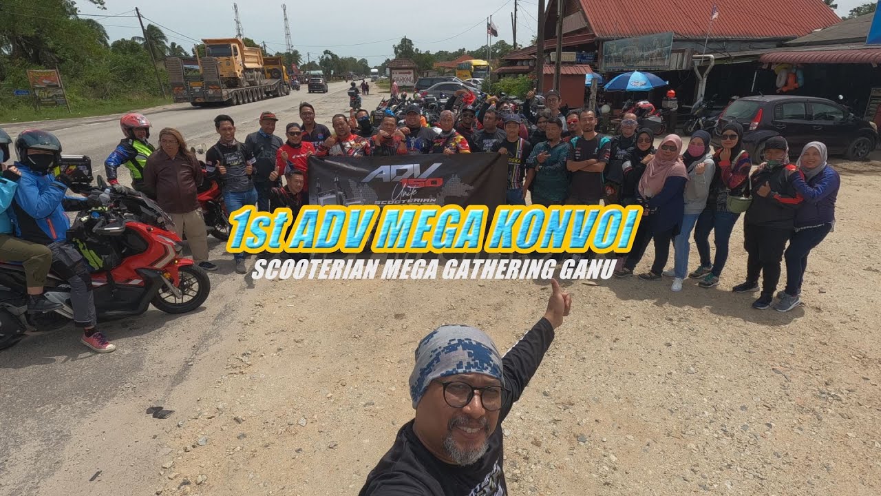 Honda ADV Riders Ride Ke Terengganu | Scooterian Mega Gathering 2023 Kuala Nerus | Part 1