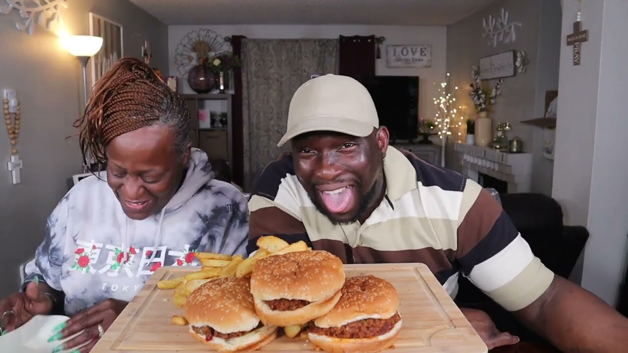 SLOPPY JOE MUKBANG with CLIFF!