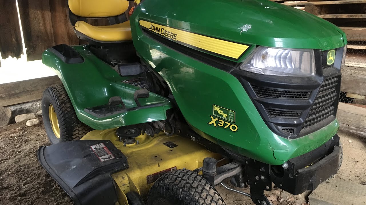 DIY Maintenance - John Deere X370 Transmission Oil & Filter Change