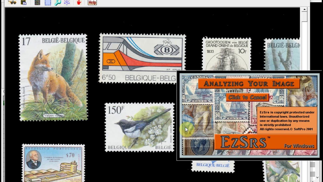SRS: Stamp Recognition With Auto Separate