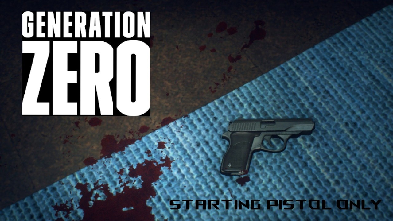 Generation Zero Challenge Run- Starter Pistol Only- episode 1