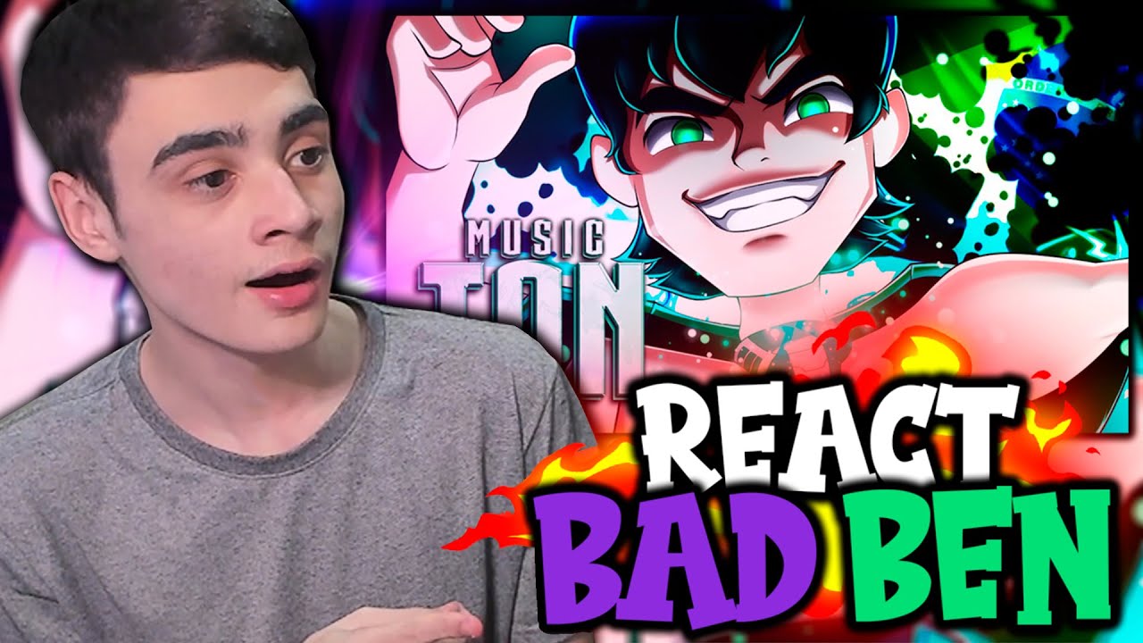 REACT | Rap do Ben Malvado (Ben 10) - MEU CABELO ESCURECEU | PAPYRUS DA BATATA