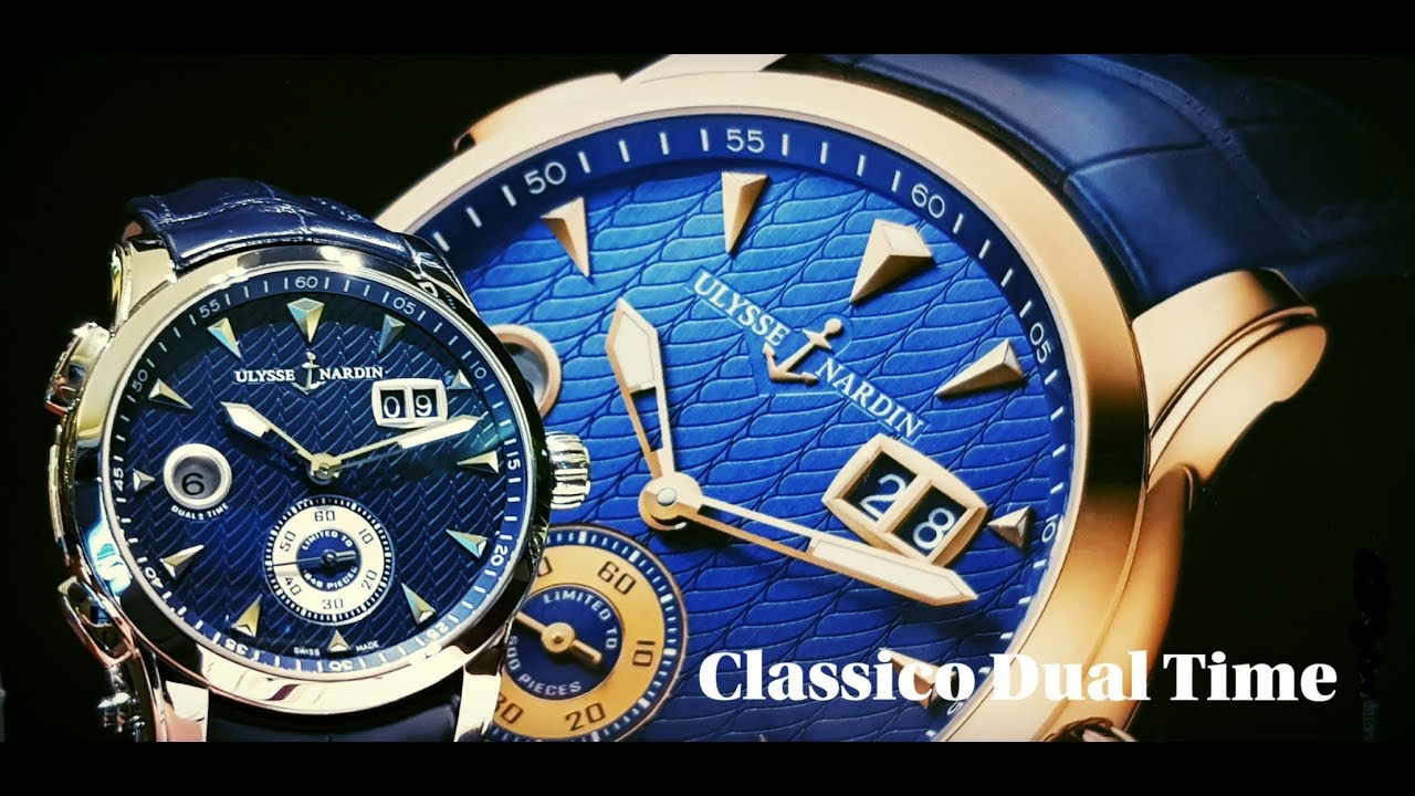 Время в окошке или Ulysse Nardin Classico Dual Time