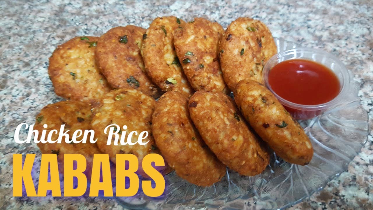 Chicken rice kababs| easy snacks for kids| by Classy Cuisine