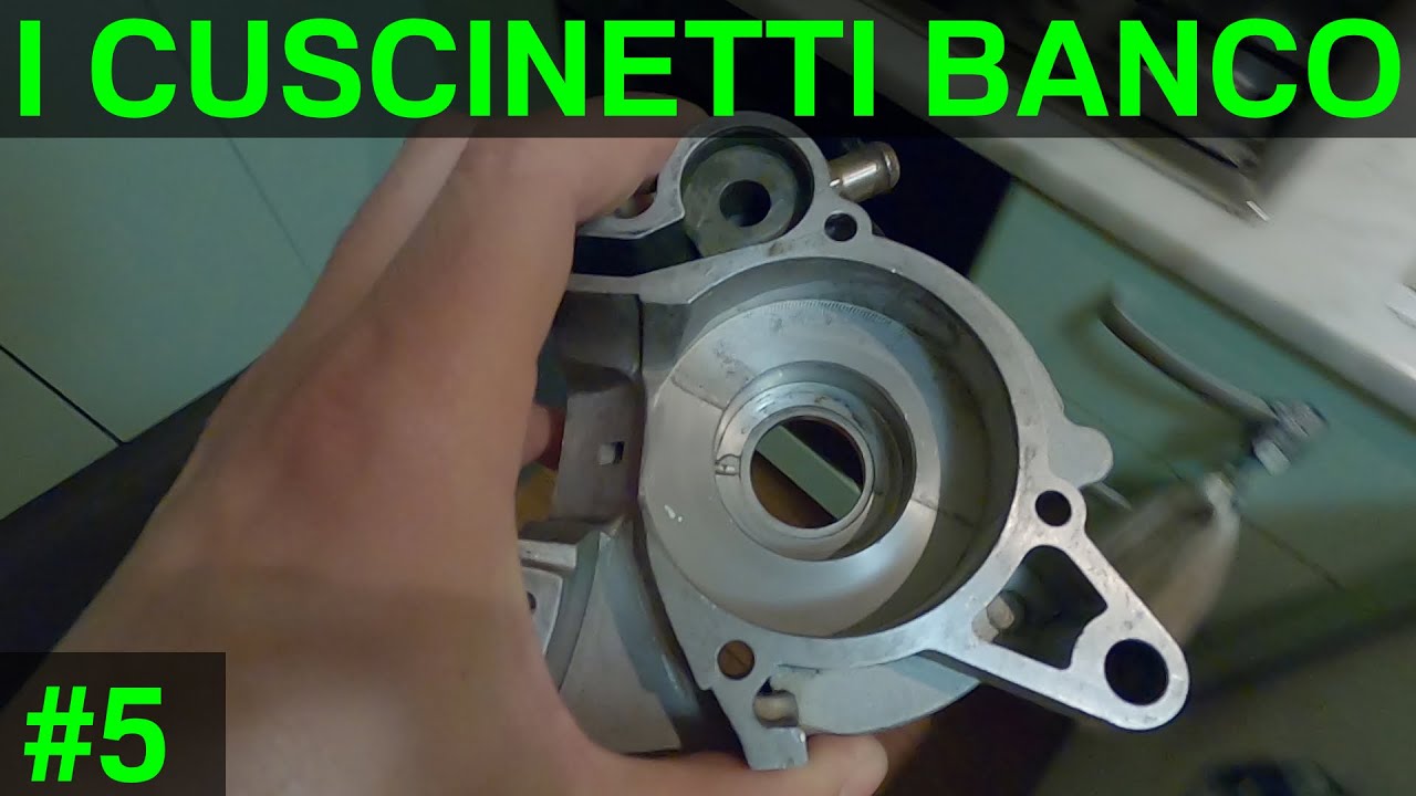 come MONTARE i CUSCINETTI sul carter di una MINIMOTO!