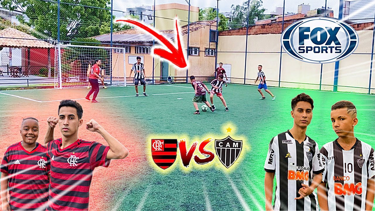 FLAMENGO vs ATLETICO JOGO 5 vs 5 SEMI FINAL QUEM PASSOU? DESAFIOS DE FUTEBOL #07 ‹ Rikinho ›