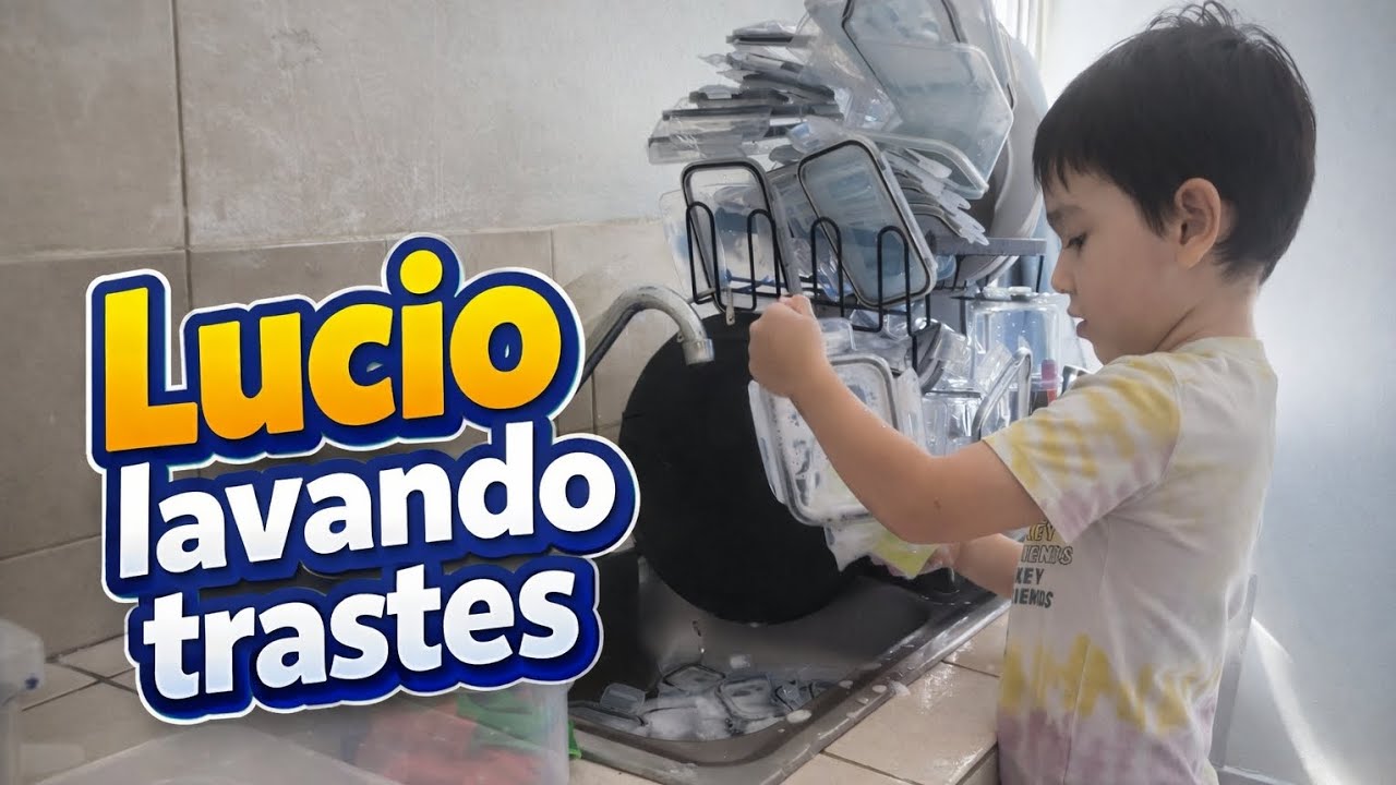 “Fuimos a Sam’s por la despensa 🛒  Lucio me ayudó en casa ¡por fin me estoy recuperando de la gripa!
