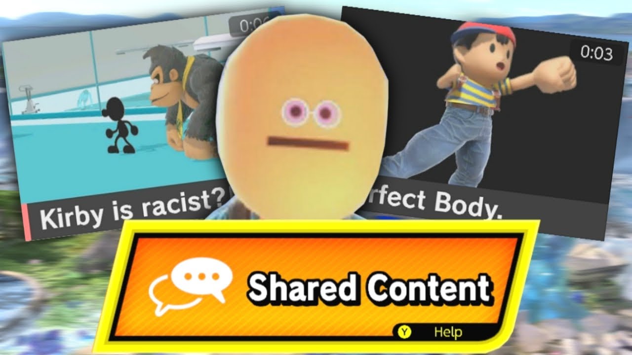 Smash Bros Shared Content was a mistake