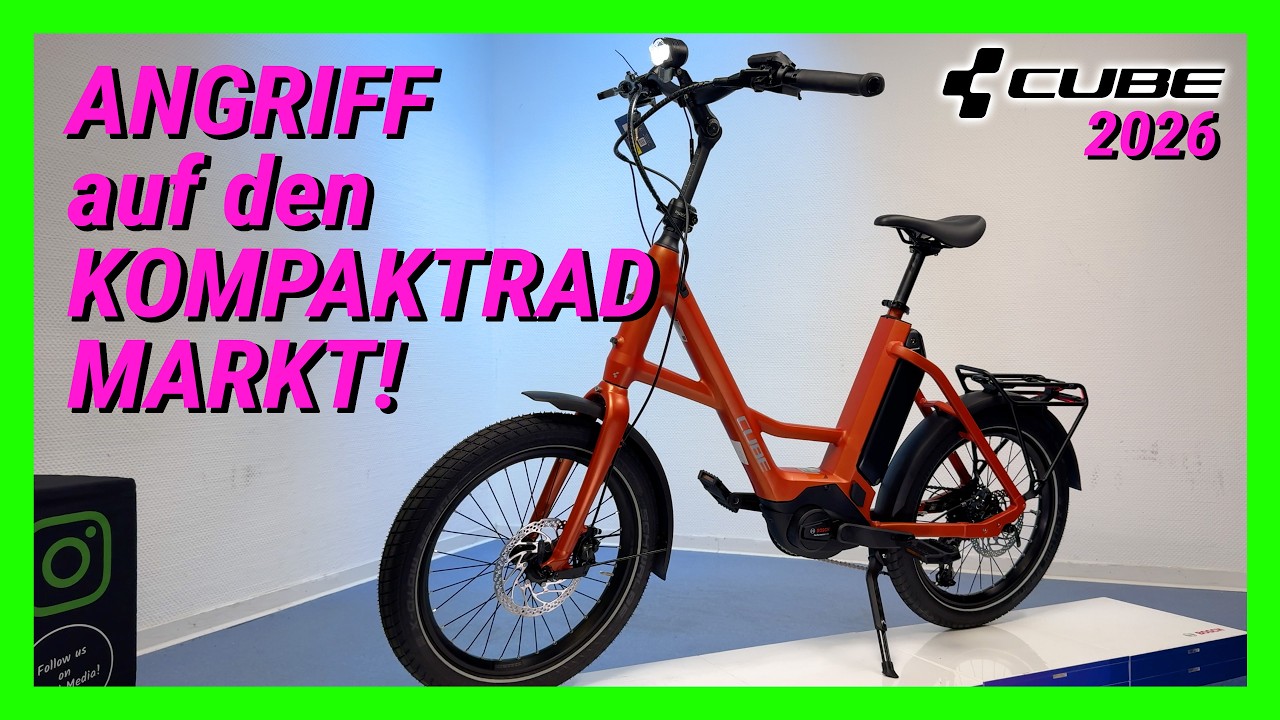 Cube 2026: Compact Hybrid Comfort 545 E-Bike