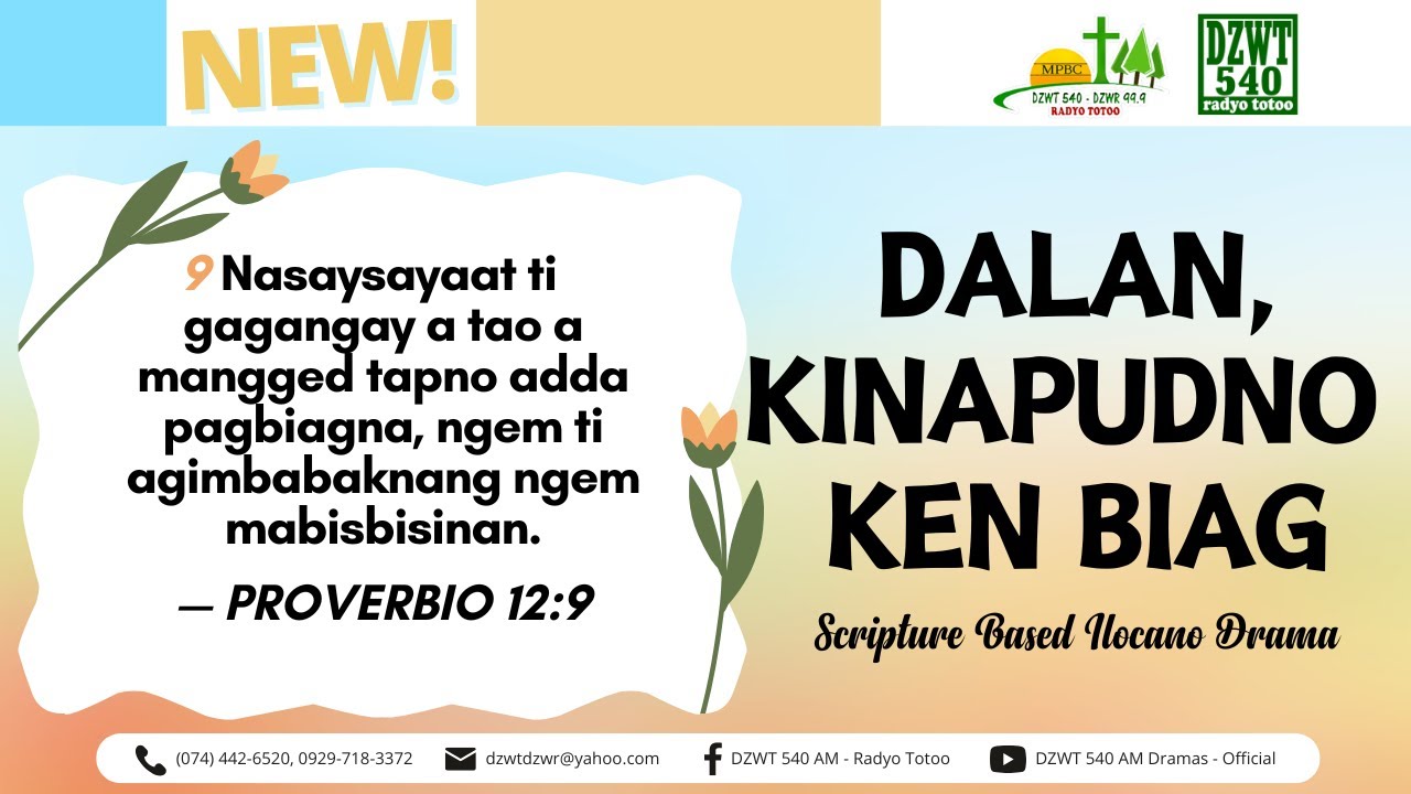 Dalan, Kinapudno ken Biag - January 21, 2026 #DZWTDramasOfficial