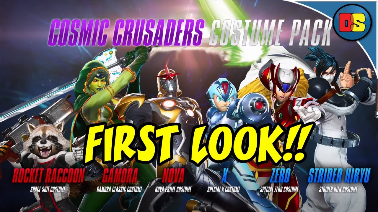 Marvel vs. Capcom Infinite The New Cosmic Crusaders Costume Pack DLC is here!