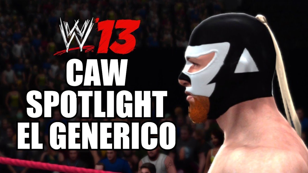 WWE 13 - CAW Spotlight: El Generico By RUSH MCDRAGON3 (Xbox 360)