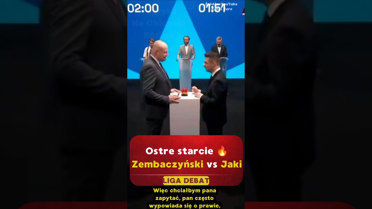 🔥 Liga debat: Zembaczyński vs Jaki #kanałzero #stanowski #jaki #zembaczyński #pis #ko