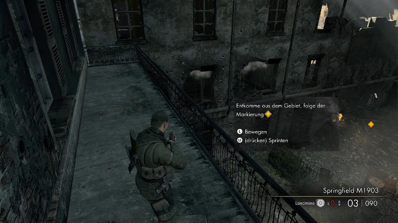 Sniper Elite V2 Remastered PS5 Fol.1 Tutorial und erste Mission 