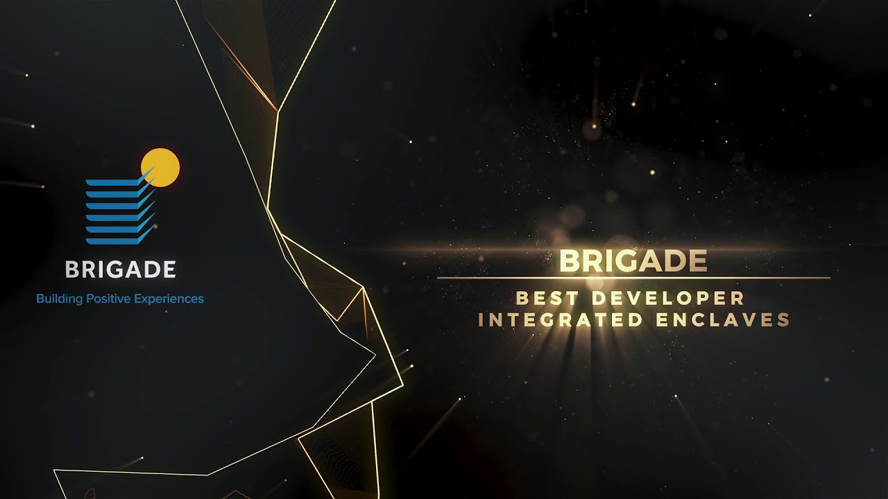RealtyAwards2020 - &nbsp;Best Developer Of The Year, South India - Brigade Group