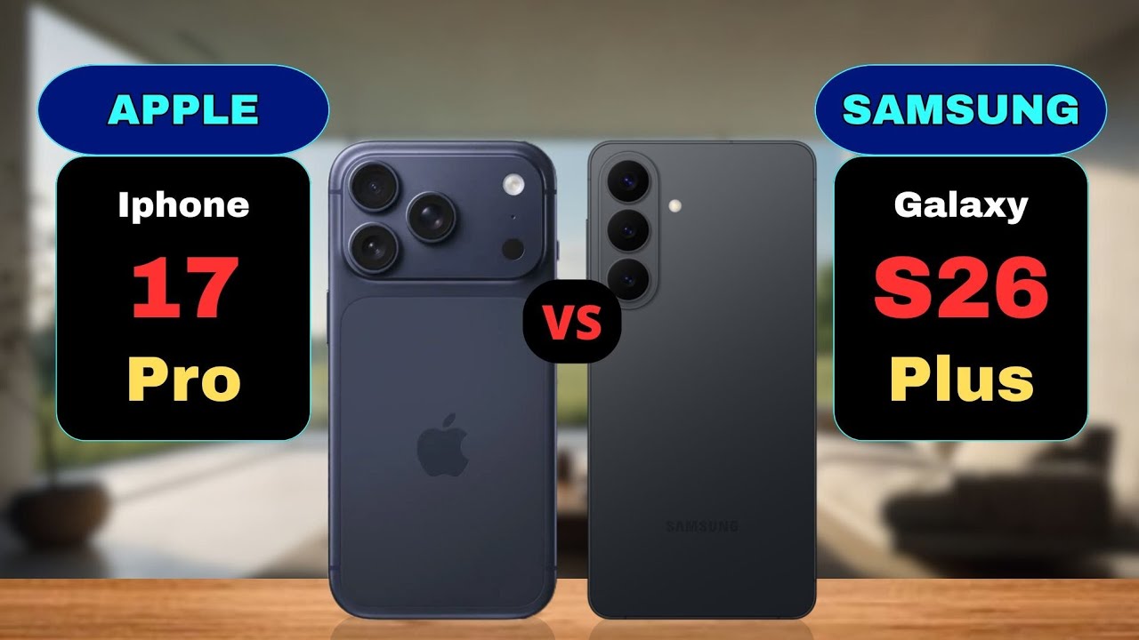 Iphone 17 Pro vs Samsung Galaxy S26 Plus Snapdragon