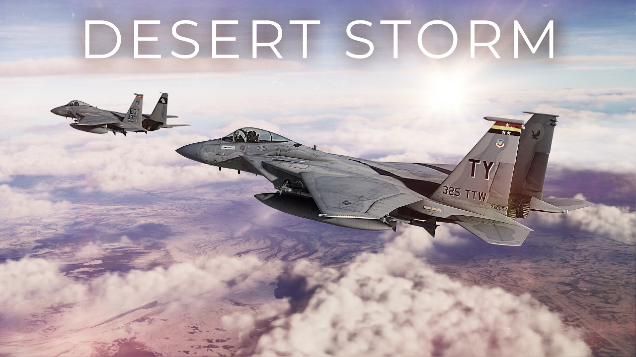 Combat Air Patrol Over Iraq In Operation Desert Storm | DCS World