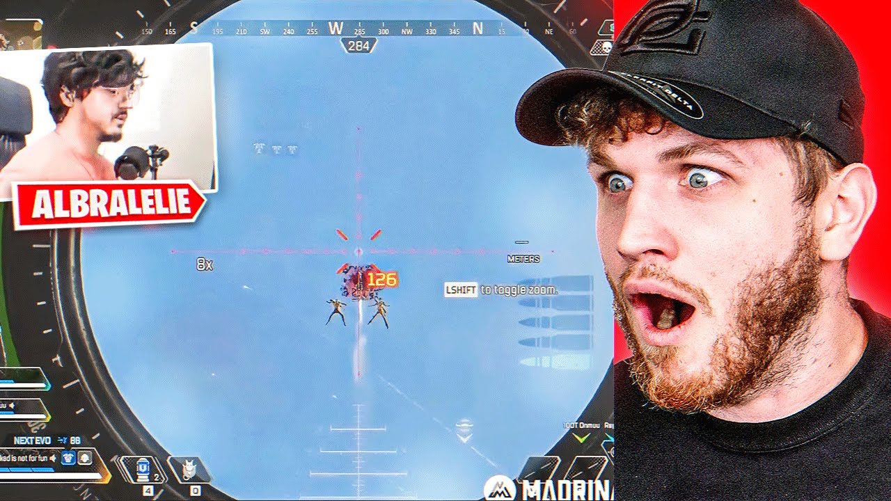 НОВИЧКИ из Apex реагируют на ALBRALELIE!!