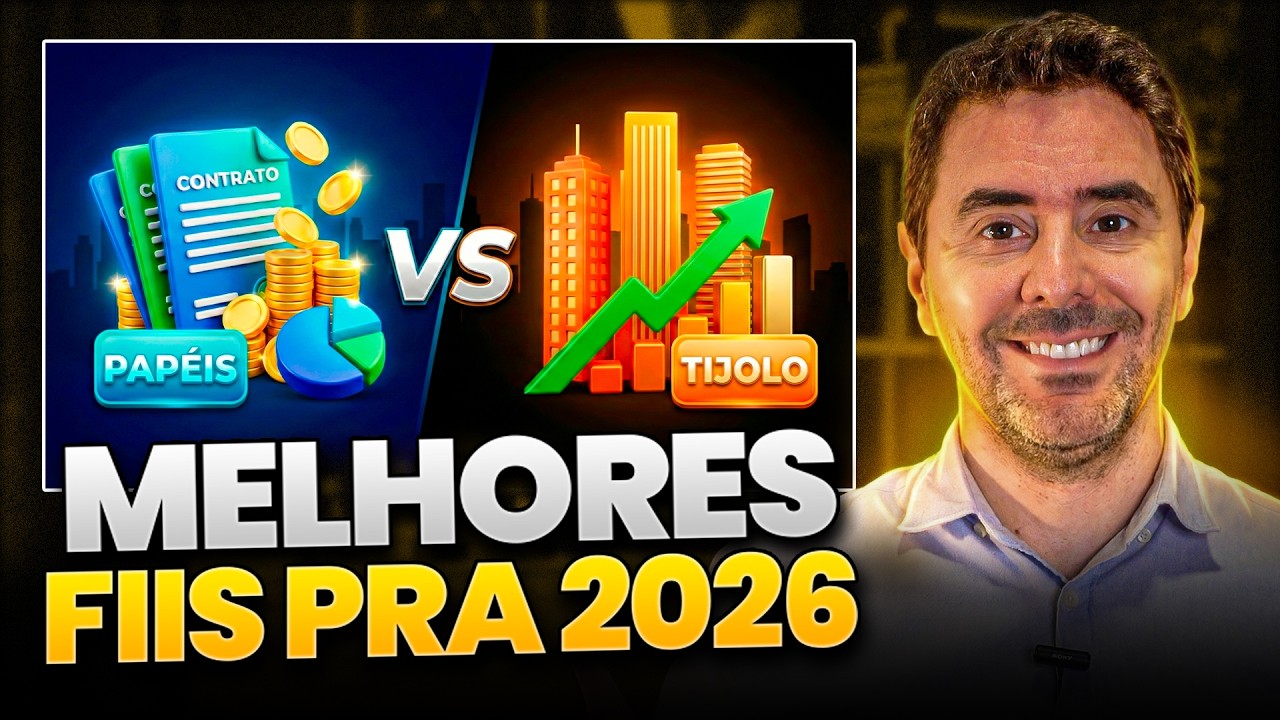 Fundos Imobiliarios para 2026: papel x tijolo?