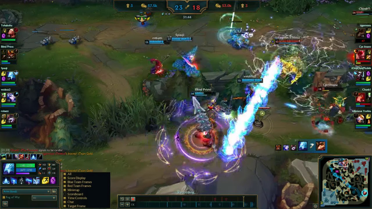 Anivia saves Ashe from Blitz Hook