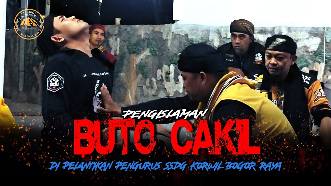 PENGISLAMAN BUTO CAKIL DI PELANTIKAN PENGURUS SSDG KORWIL BOGOR RAYA | SYIAR DALAM GELAP