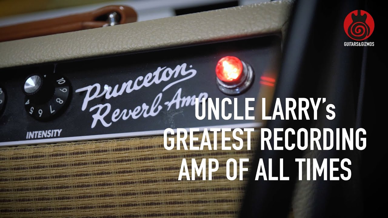 The Blackface Princeton Reverb - Uncle Larry's Desert Island Amp  #princetonreverb #gibsones335
