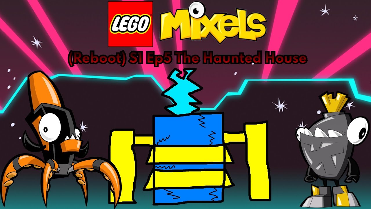 Lego Mixels (Перезагрузка) Сезон 1 Эпизод 5 Дом с привидениями (Покадровая съёмка)